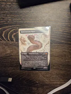 Rottenmouth Viper (Borderless) Bloomburrow Regular MTG Magic The Gathering - Image 1
