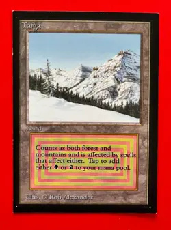 MTG - Magic The Gathering - Taiga - CE - Image 1
