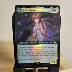 Magic: The Gathering - Final Fantasy - Serah Farron 0506 Foil Extended Art - NM - Image 1