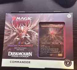 MtG: Duskmourn - Commander Deck - Endless Punishment NEW/SEALED - Image 2