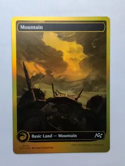 MTG Mountain (DFT) (First-Place Foil) Aetherdrift Land 510 - Image 1