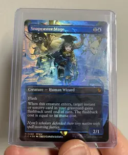 MTG Snapcaster Mage Chocobo Track Final Fantasy Foil 469 - Image 1