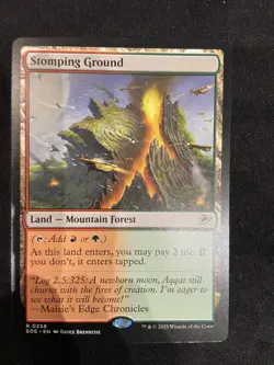 Stomping Ground #258 (NM) MTG Edge of Eternities (EOE) - Image 1