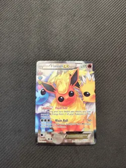 Flareon EX RC28/RC32 XY Generations Full Art Pokemon LP - Image 1