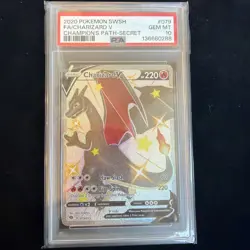 PSA 10 - Charizard V 79/73 Champions Path Holo Pokemon - Image 1