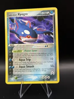 Team Aqua's Kyogre - 3/95 - Pokemon Team Magma vs. Aqua - Non Holo - LP - Image 1