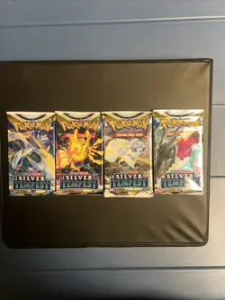Silver Tempest Booster Pack Art Bundle (Set Of 4) Sealed Pokemon - Image 3