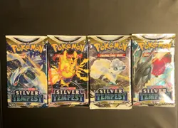 Silver Tempest Booster Pack Art Bundle (Set Of 4) Sealed Pokemon - Image 4
