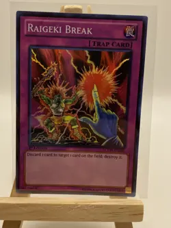 Yugioh! MP Raigeki Break - LCYW-EN286 - Super Rare - 1st Edition LP-NM - Image 1