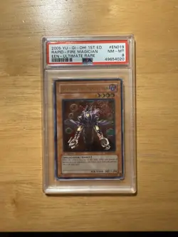 2005 Yu-Gi-Oh! Rapid-Fire Magician Elemental Energy 1st Edition Ultimate PSA 8 - Image 1
