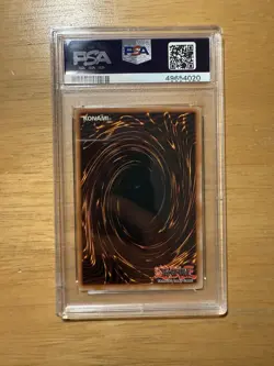 2005 Yu-Gi-Oh! Rapid-Fire Magician Elemental Energy 1st Edition Ultimate PSA 8 - Image 2