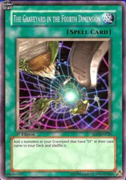 The Graveyard in the Fourth Dimension - SD1-EN020 - Common - Unlimited Edition - - Image 1