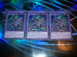 3x El Shaddoll Winda Secret Rare RA04-EN052 Yu-Gi-Oh - Image 1