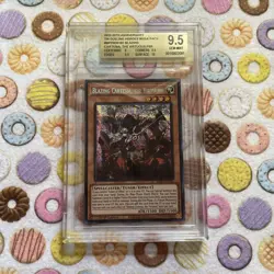 BGS 9.5 Gem Mint Yugioh 2023 Blazing Cartesia, The Virtuous PSR 25th Tin Dueling - Image 1