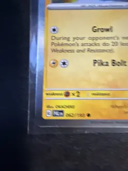 Pokemon Card Pikachu Trick Or Trade Holo 062/193 Near Mint - Image 4