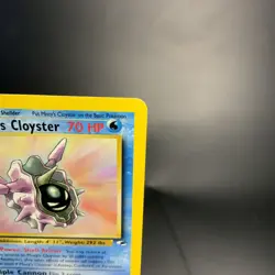 Misty's Cloyster 029/132 Gym Heroes Rare NM-LP Vintage Pokemon Card WOTC 1999 - Image 3