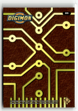 Digimon - Digitamamon D9 - Foil Chase Card - Upper Deck 2000 - Image 2