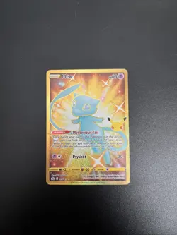 Pokemon TCG Celebrations Mew Gold Full Art Holo Card 25/25 Secret Rare - Image 1