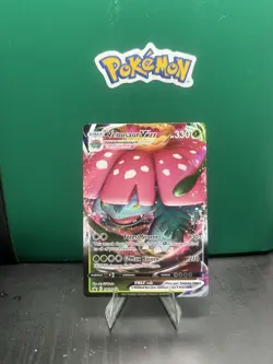 Pokemon TCG Venusaur VMAX Holo Sword & Shield Black Star Promo Card SWSH102 NM - Image 1