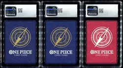 One Piece Monkey D Luffy Japanese CGC 10 Mint! 3 x Graded Card Bundle/Lot - Image 2