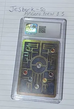 Pokemon Movie 2000 Ancient Mew Holo Black Star Promo Card CGC 8.5 UK SELLER - Image 2