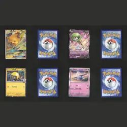 Yellow & Purple Pokemon Variety Lot GX V Ultra Rare Holos Bundle Set 25 Cards - Image 3