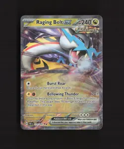Raging Bolt ex 123/162 Temporal Forces Double Rare Holo Pokemon Card - Image 2