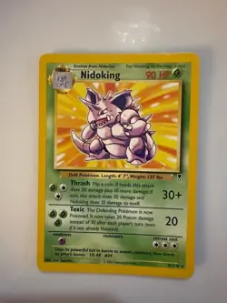 Pokemon TCG Nidoking Legendary Collection Regular Rare Card 31/110 2002 - Image 1