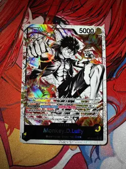One Piece Card Game Monkey D Luffy Alt Art Leader ST13-003 | The Three Brothers - Image 1