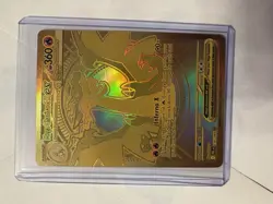 Mega Charizard X EX Phantasmal Flames 130/94 Mega Ultra Rare Gold Card - Image 1