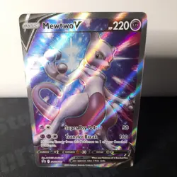 Mewtwo V SWSH229 SWSH Sword & Shield Promo Cards Holo Pokemon Card - Image 1