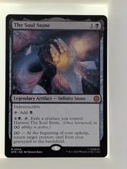 THE SOUL STONE (066) Marvel's Spider-man SPM Magic MTG MINT CARD - Image 1