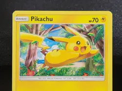 Pokemon TCG Pikachu Non-Holo Promo Card SM04 LP - Image 3