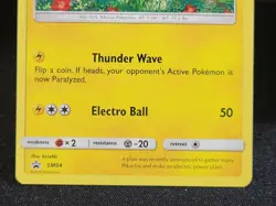 Pokemon TCG Pikachu Non-Holo Promo Card SM04 LP - Image 4