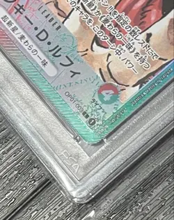 PSA 10 Monkey D. Luffy Leader Parallel OP01-003 One Piece Card - Image 3