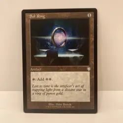 1x Sol Ring NM-Mint, English Commander: The Brothers' War Magic The Gathering - Image 1