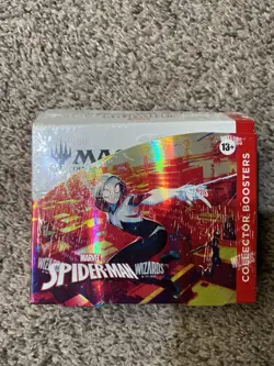 Sealed Magic the Gathering MTG Marvel Spider-Man English Collector Booster Box - Image 1