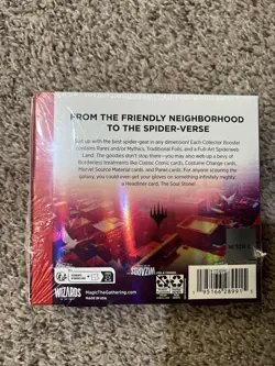Sealed Magic the Gathering MTG Marvel Spider-Man English Collector Booster Box - Image 2