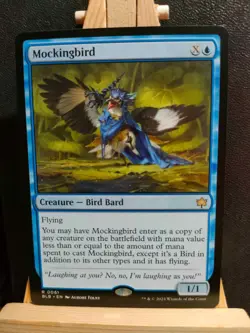 Mockingbird - Bloomburrow - Rare - NM (see pics) MTG - Image 1