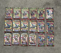 Pokemon TCG: 🔥 Phantasmal Flames 🚚💨 Half Booster Unsealed - 18 Sealed Packs - Image 2