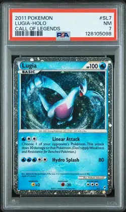 PSA 7 NM Lugia Call Of Legends Holo Rare 2011 Pokemon SL7 - Image 1