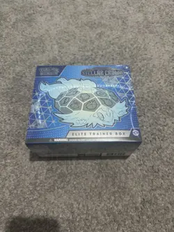 Pokemon TCG Scarlet & Violet Stellar Crown ETB Elite Trainer Box Sealed New - Image 1