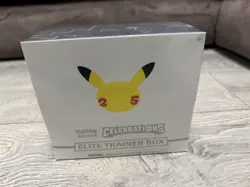 NEW SEALED POKEMON CELEBRATIONS ELITE TRAINER BOX ETB 25TH ANNIVERSARY 820650809439 - Image 1