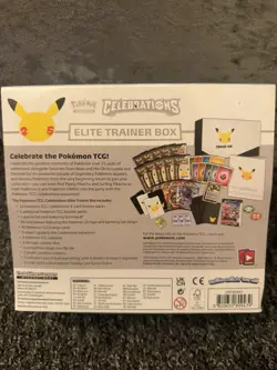 NEW SEALED POKEMON CELEBRATIONS ELITE TRAINER BOX ETB 25TH ANNIVERSARY 820650809439 - Image 2