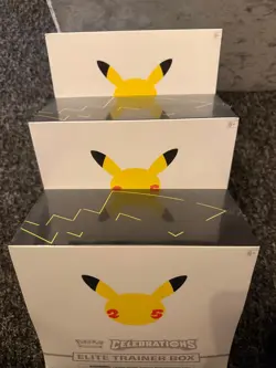 NEW SEALED POKEMON CELEBRATIONS ELITE TRAINER BOX ETB 25TH ANNIVERSARY 820650809439 - Image 5