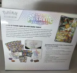 POKEMON TCG SCARLET VIOLET PRISMATIC EVOLUTIONS ELITE TRAINER BOX NEW SEALED - Image 3