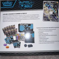 Pokemon Center TCG Scarlet & Violet Black Bolt Etb Factory Sealed NEW - Image 3