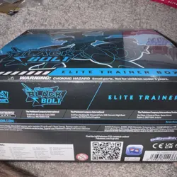 Pokemon Center TCG Scarlet & Violet Black Bolt Etb Factory Sealed NEW - Image 5