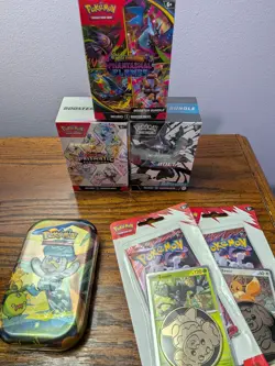 Sealed Lot Of 3 Pokemon TCG Booster Bundles Of Different Variety - Image 2