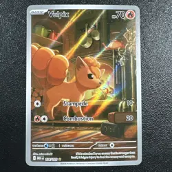 Pokemon Tcg Vulpix 138/132 Me01: Mega Evolution Holo mint - Image 1